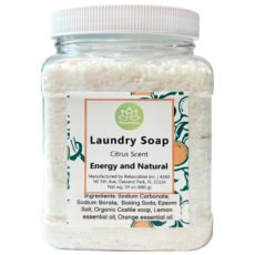 Laundry Soap Gentle and Effective Cleaning Detergent Citrus Scent