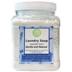 Natural Laundry Soap Detergent "Lavender" Effective Cleaning