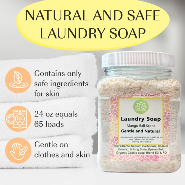 Laundry Soap Detergent Effective Cleaning Eco-Friendly Mango Bali - Image 2