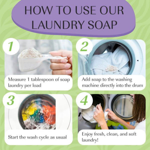 Laundry Soap Detergent Effective Cleaning Eco-Friendly Mango Bali - Image 5