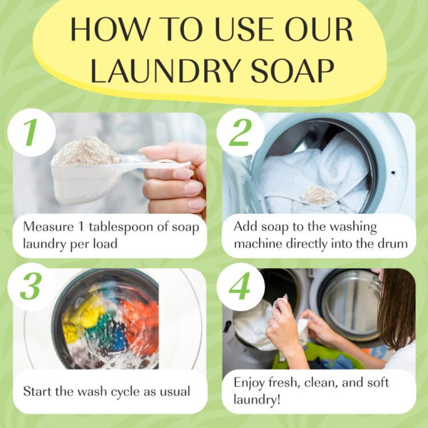 Laundry Soap Detergent Effective Cleaning Eco-Friendly Mango Bali - Image 6