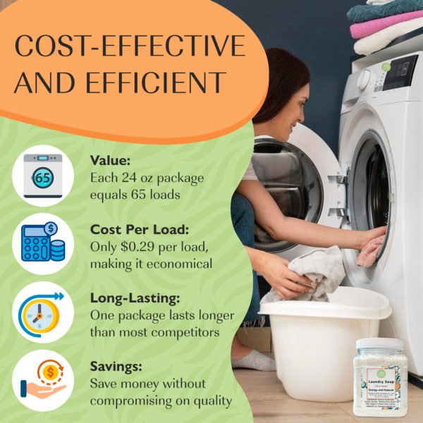 Natural Laundry Soap Detergent "Lavender" Effective Cleaning - Image 7