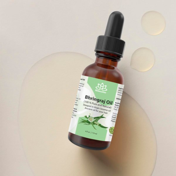 Bhringraj Leaf Infused Sesame Oil - Image 8