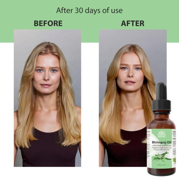 Bhringraj Leaf Infused Sesame Oil - Image 10