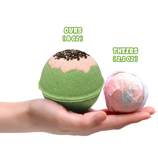 Jewelry Bath Bomb with Mermaid Island Necklace Inside - Image 3