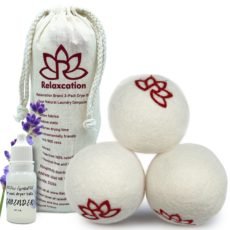 Lavender Wool Dryer Balls 3-pack