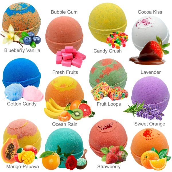12 Bath Bombs for Kids with Surprise Toys Inside - Image 5
