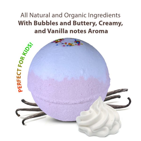 ICE CREAM Toy Bath Bomb for Kids with Surprise Inside - Image 4