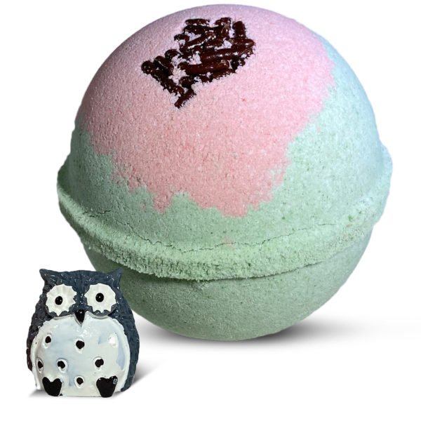 Owl Toy Bath Bomb for Kids with Surprise Inside - Image 2