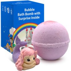 Mermaid Toy Bath Bomb for Kids with Surprise Inside