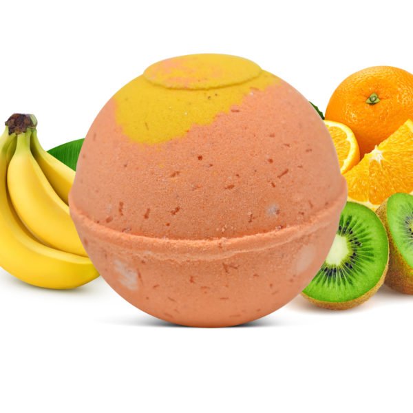 Fruity Blend Natural Bath Bomb in kraft box - Image 7