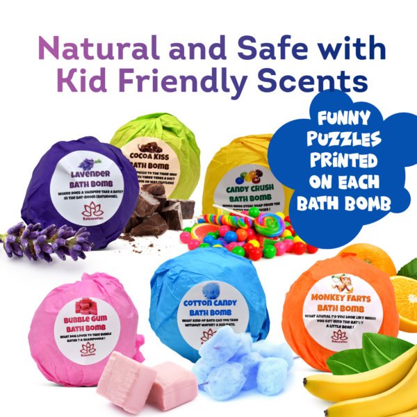 Bath Bombs for Kids with Surprise Sea Animals Toys Inside - Image 4
