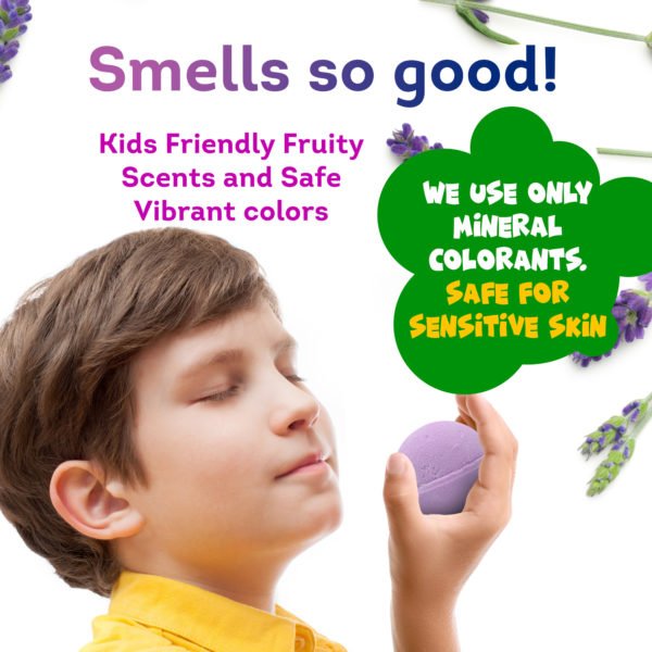 Bath Bombs for Kids with Surprise UNICORN Toys Inside - Image 6