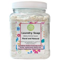 Laundry Soap Detergent - Gentle and Effective Cleaning Aloha Orchid