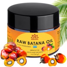 100% Raw Batana Oil Organic for Hair Growth, Prevent Hair Loss