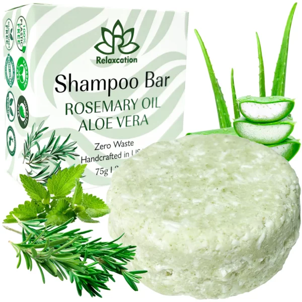 Rosemary Shampoo Bar and Conditioner Bar for Hair Growth - Image 9