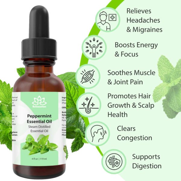 Pure Peppermint Essential Oil - Image 2