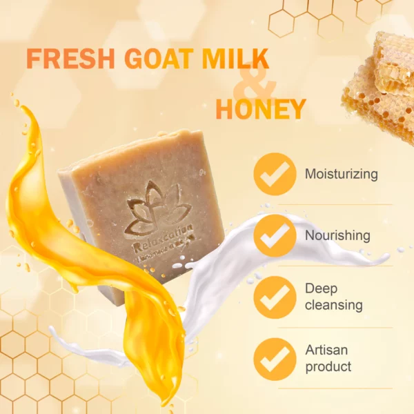 Goat Milk Natural Soap Bar - Calming and Hypoallergenic - Image 6