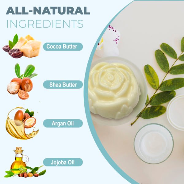 UNSCENTED Conditioner Bar for Moisturizing and Softening - Image 3
