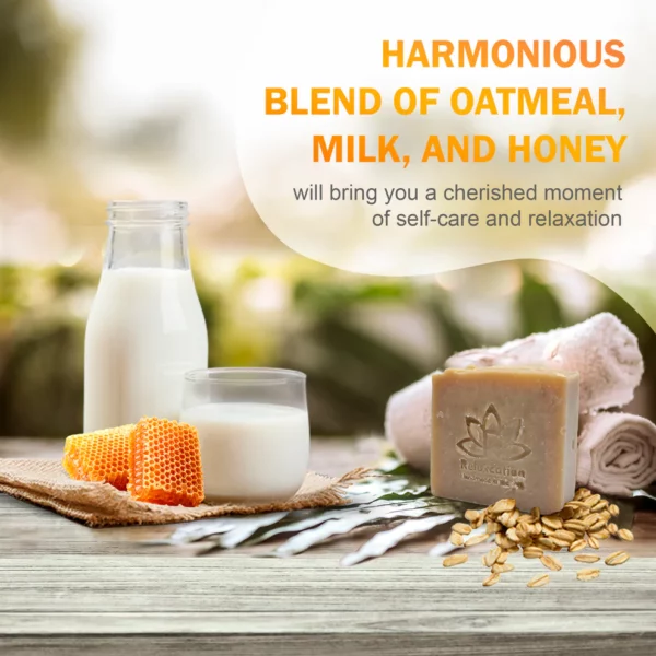 Goat Milk Natural Soap Bar - Calming and Hypoallergenic - Image 5