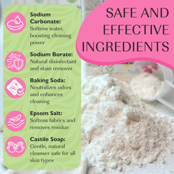 Laundry Soap Detergent - Gentle and Effective Cleaning Aloha Orchid - Image 8