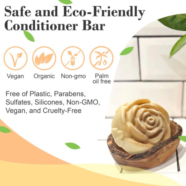 PROTEIN Conditioner Bar for Hair Growth and Strengthening - Image 4