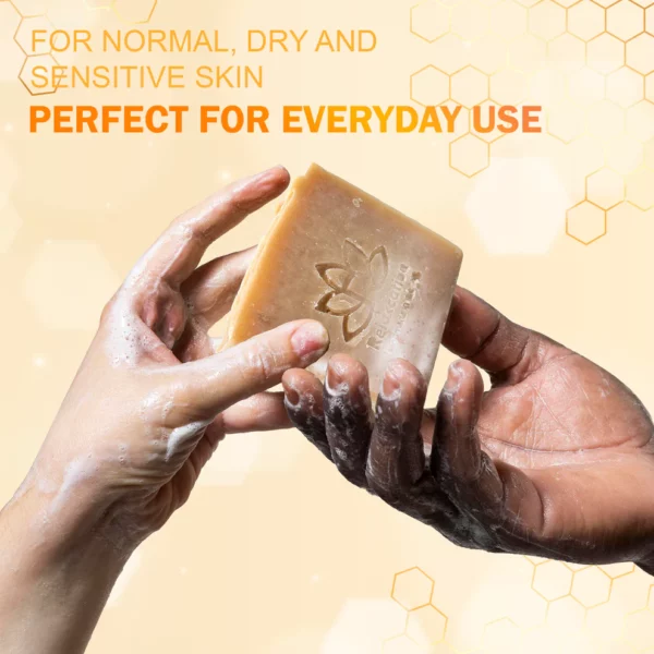Goat Milk Natural Soap Bar - Calming and Hypoallergenic - Image 4