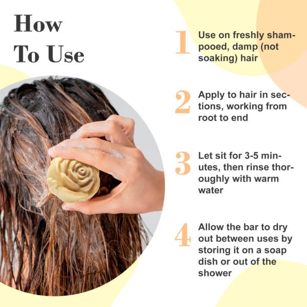 PROTEIN Conditioner Bar for Hair Growth and Strengthening - Image 5
