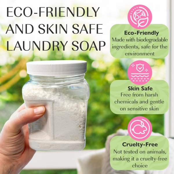 Laundry Soap Detergent - Gentle and Effective Cleaning Aloha Orchid - Image 6