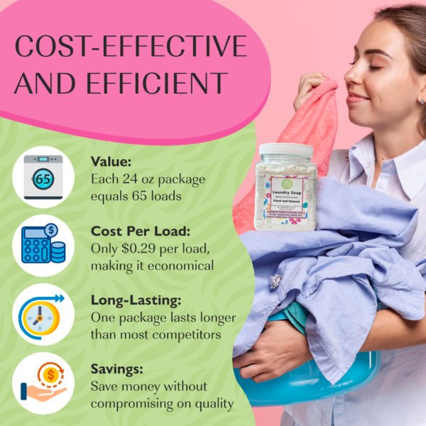 Laundry Soap Detergent - Gentle and Effective Cleaning Aloha Orchid - Image 4