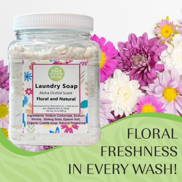 Laundry Soap Detergent - Gentle and Effective Cleaning Aloha Orchid - Image 2