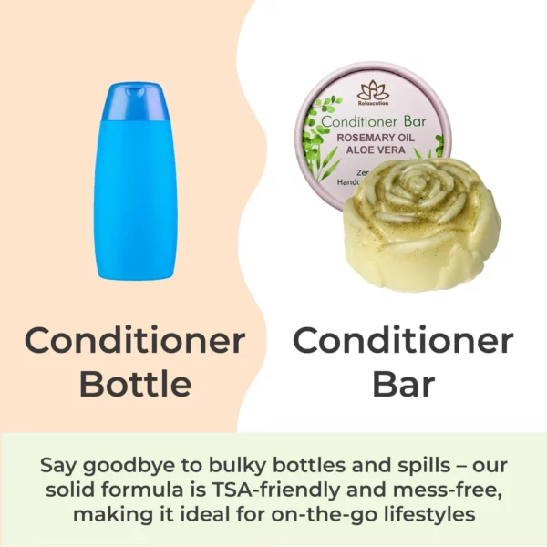 Rosemary Shampoo Bar and Conditioner Bar for Hair Growth - Image 8