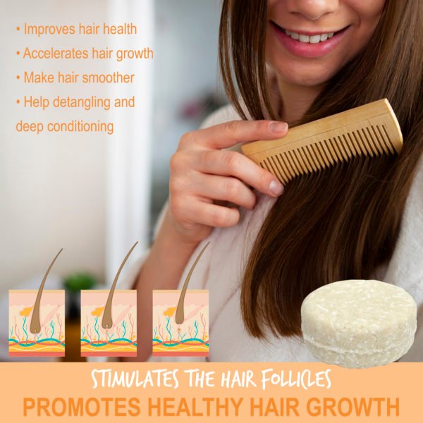 RICE WATER PROTEIN Shampoo Bar for Hair Growth - Image 8