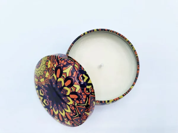 Pumpkin Spice Organic SOY WAX CANDLE (6 OZ) - Image 2