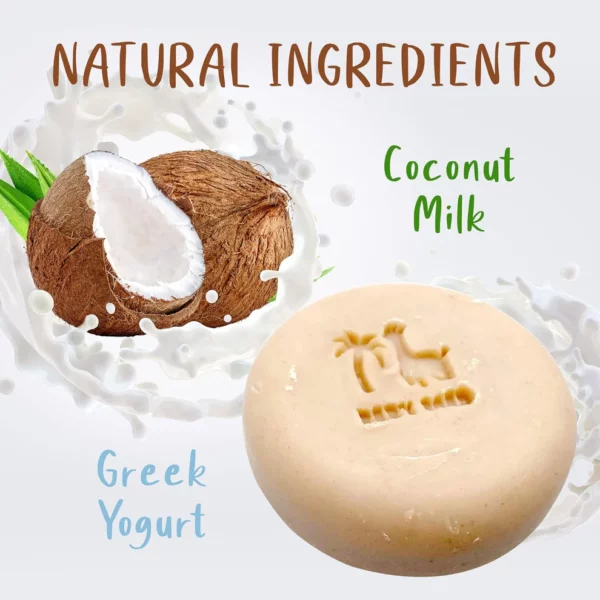 Organic Baby Soap Bar with Coconut Milk and Greek Yogurt - Image 6
