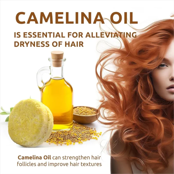 GINGER ROOT Shampoo Bar and Conditioner Bar for Hair Growth - Image 3