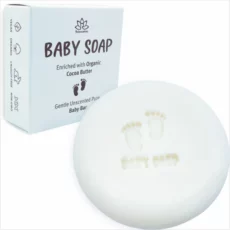 Unscented Pure Baby Soap Bar for Sensitive Skin