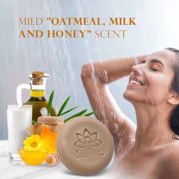 Goat Milk Soap Bar - Calming and Hypoallergenic - Image 3
