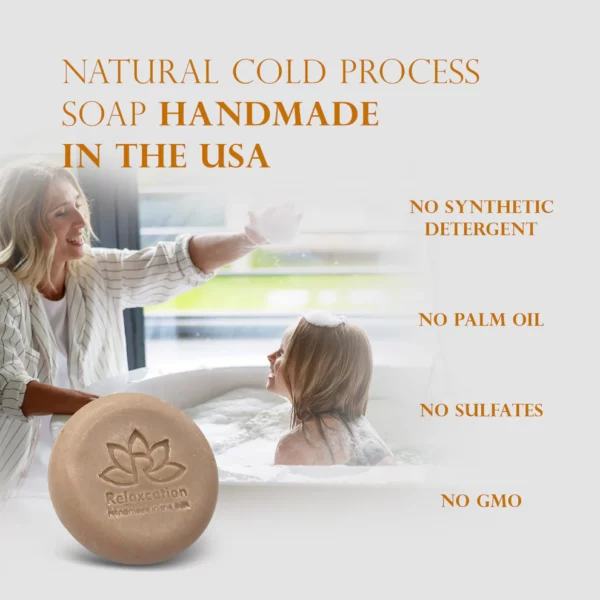 Goat Milk Soap Bar - Calming and Hypoallergenic - Image 2