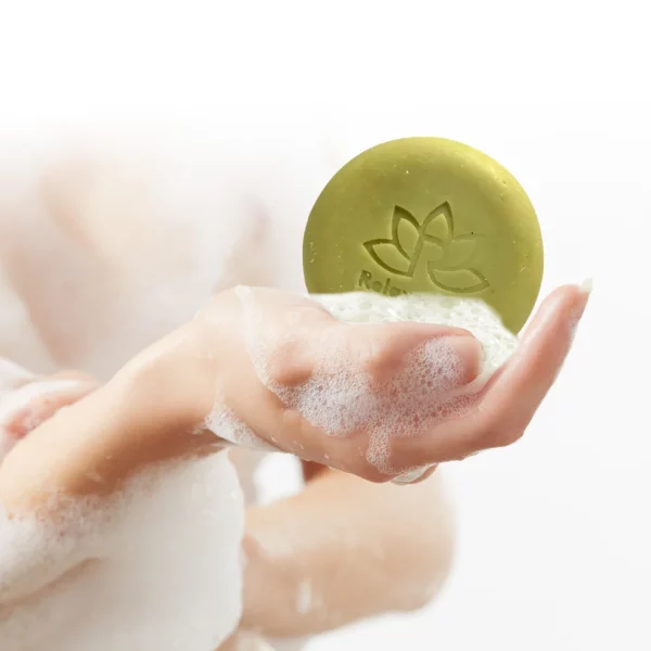 Natural Soap Bar with Olive Oil and Olive Leaves - Image 7