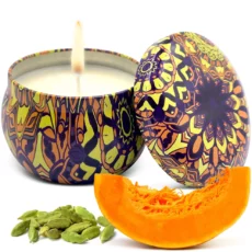 Pumpkin Spice Organic SOY WAX CANDLE (6 OZ)