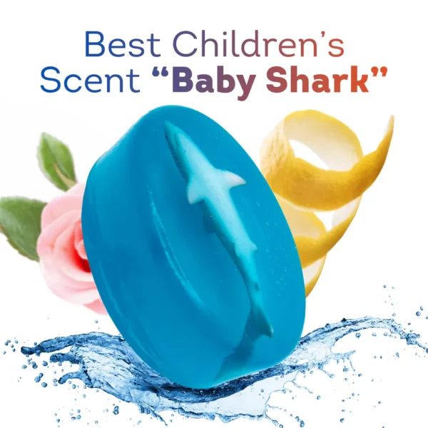 Baby Shark Soap Bar For Kids With SEA ANIMAL Toy Inside - Image 6