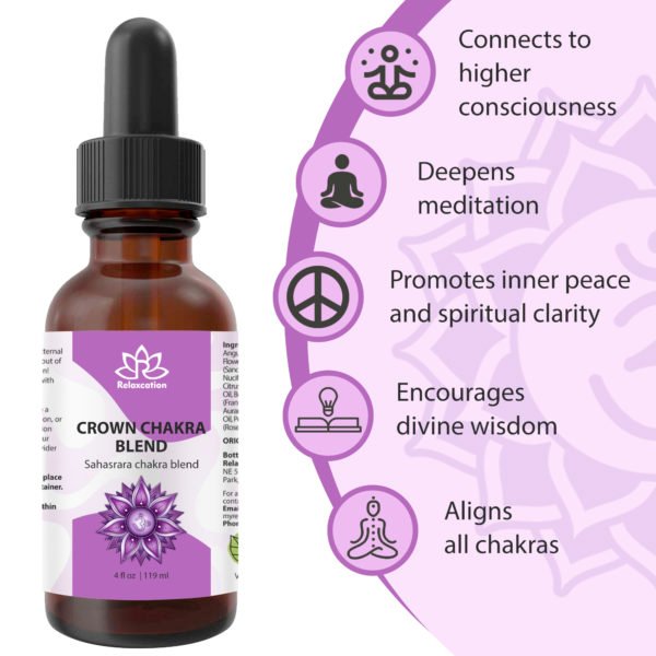 Crown Chakra Essential Oil Blend – Sahasrara - Image 2