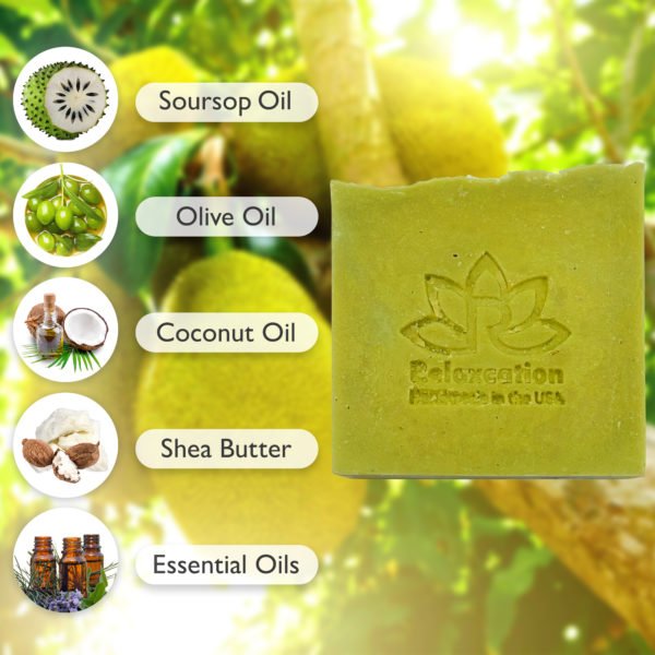 Soursop & Olive Nourishing Soap Bar - Image 3