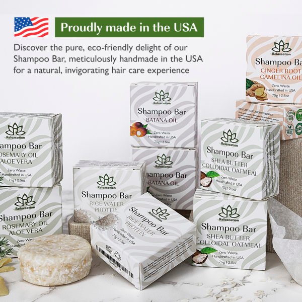Soursop oil SOLID Shampoo Bar for Hair Growth - Image 7