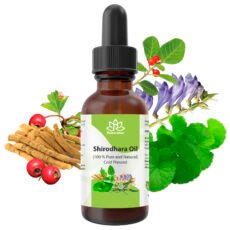 Shirodhara Ayurvedic Organic Oil – Shirodhara Massage Oil Relaxing Body Oil