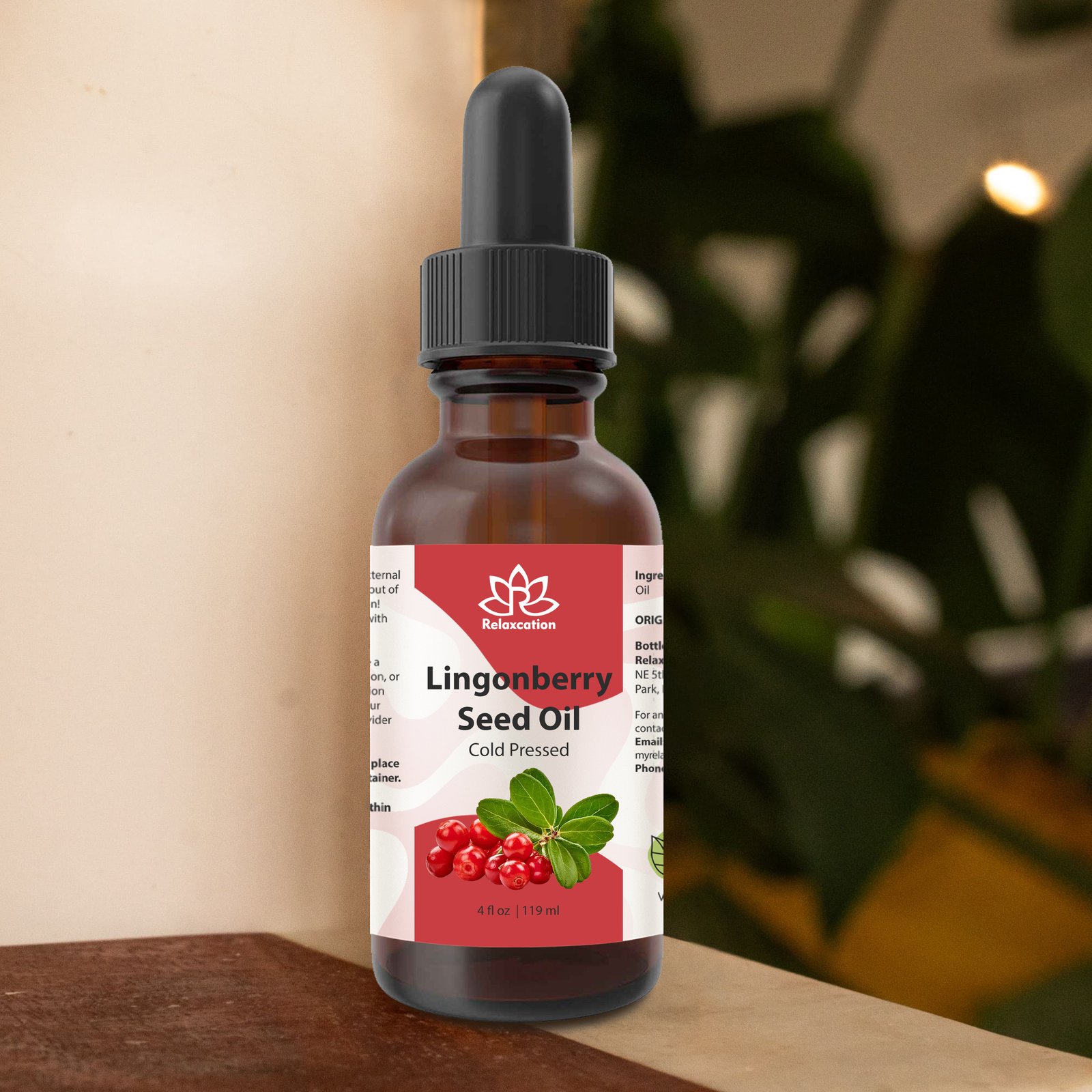 Pure Lingonberry Seed Oil - Cold Pressed Botanical Oil Nordic Inspired - Image 6
