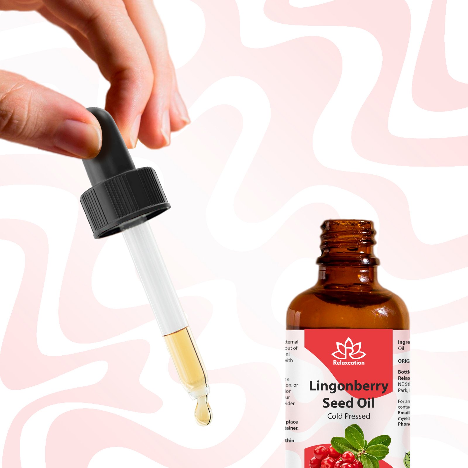Pure Lingonberry Seed Oil - Cold Pressed Botanical Oil Nordic Inspired - Image 7